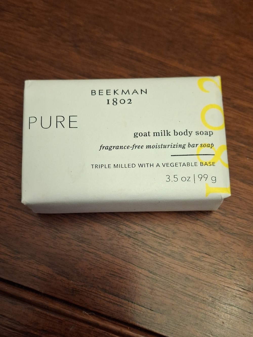 Beekman 1802 Pure Goat Milk Body Soap - New Sealed Bar